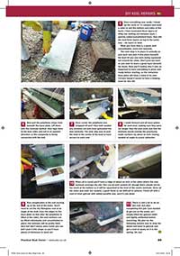 A Practical Boat Owner Article written by Keith Calton on making a protective keel shoe from glassfibre Page 4